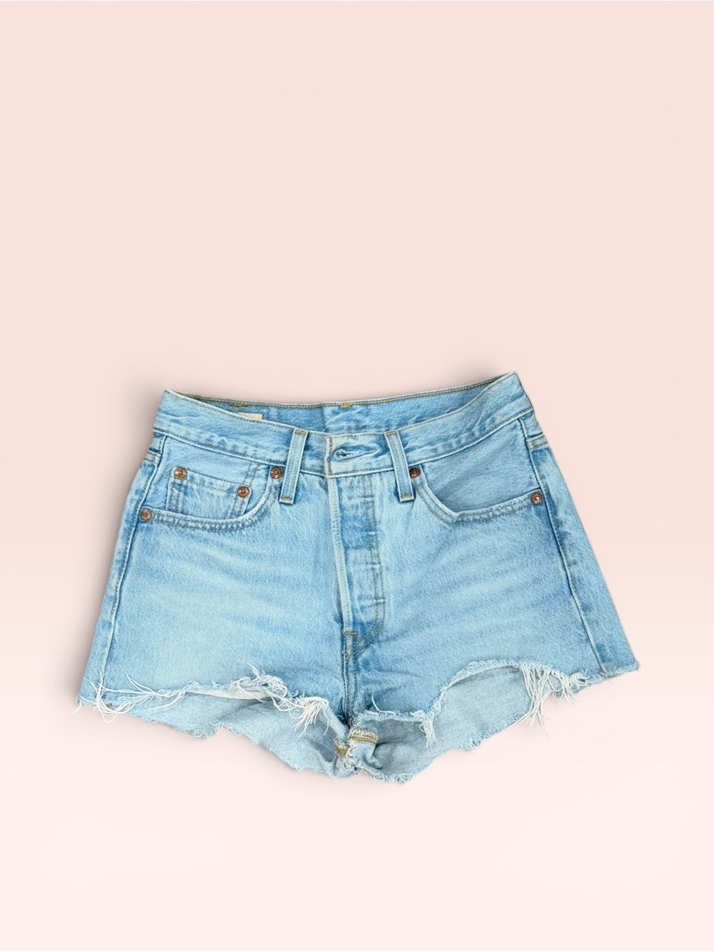 💙 Levi’s Light Wash Vintage Denim Shorts
